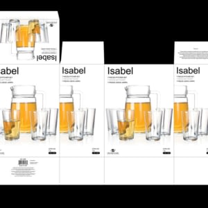 7 Pc Pitcher set - - Maria- Gift Box