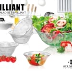5 PC Salad Bowl set- Brilliant-Gift Box