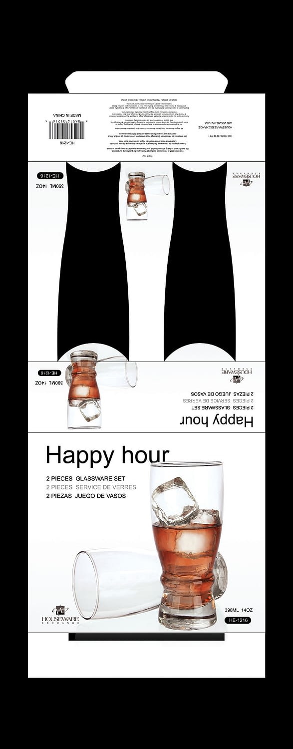 2pk/11oz Royal tumbler-